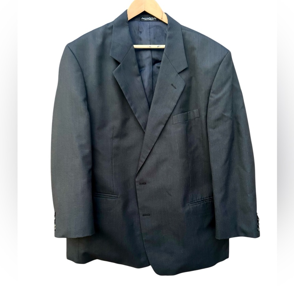 Kilburne & Finch Men’s Suit Jacket Blazer Sz. 48 Black